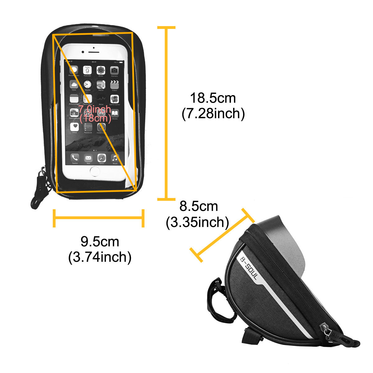 Bicycle Charter Front Bag Handlebar