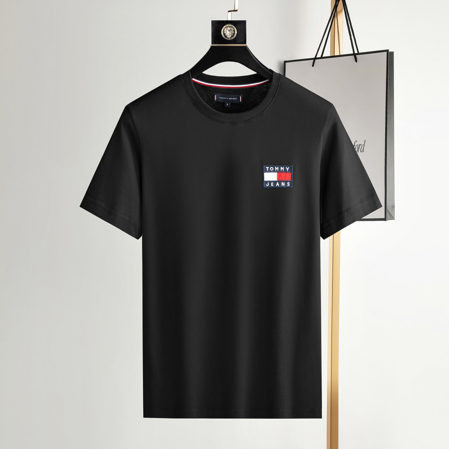 Pure Cotton Round Neck Slim Fit T-Shirt