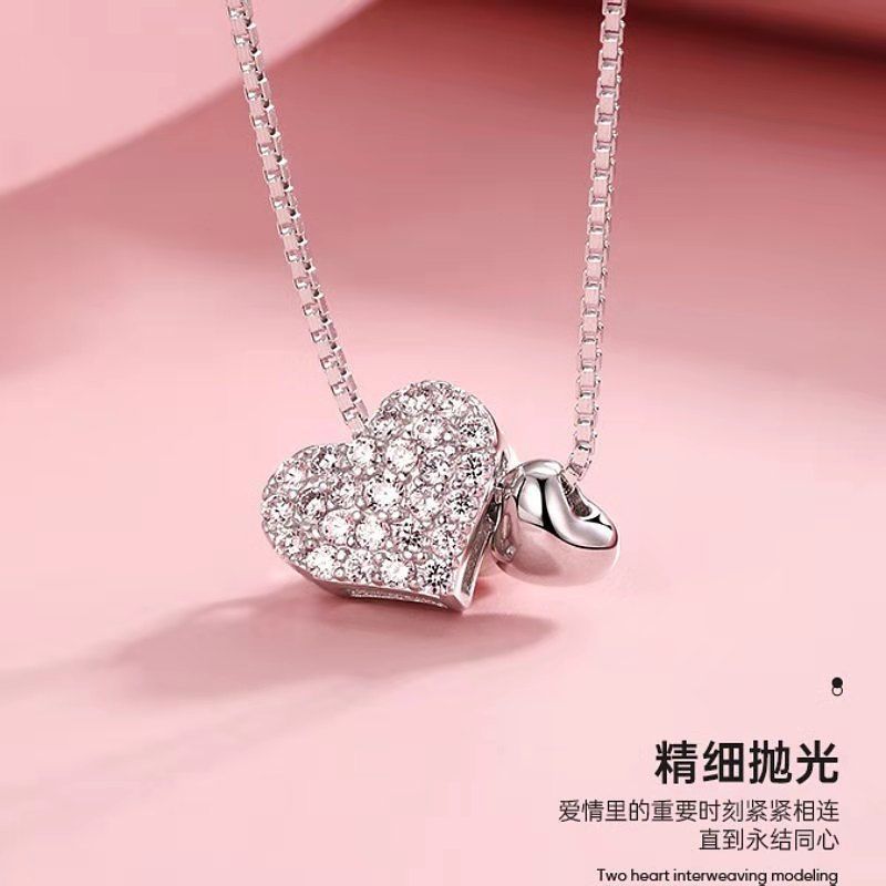 Love Necklace 18K Rose Gold Plated